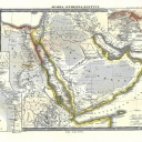 Карта Аравии, Египта и Эфиопии (Абиссинии)